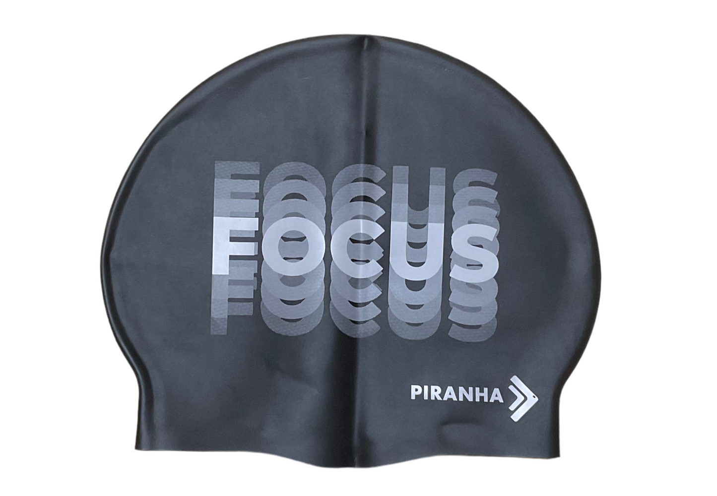 Piranha Swim Cap Focus Black
