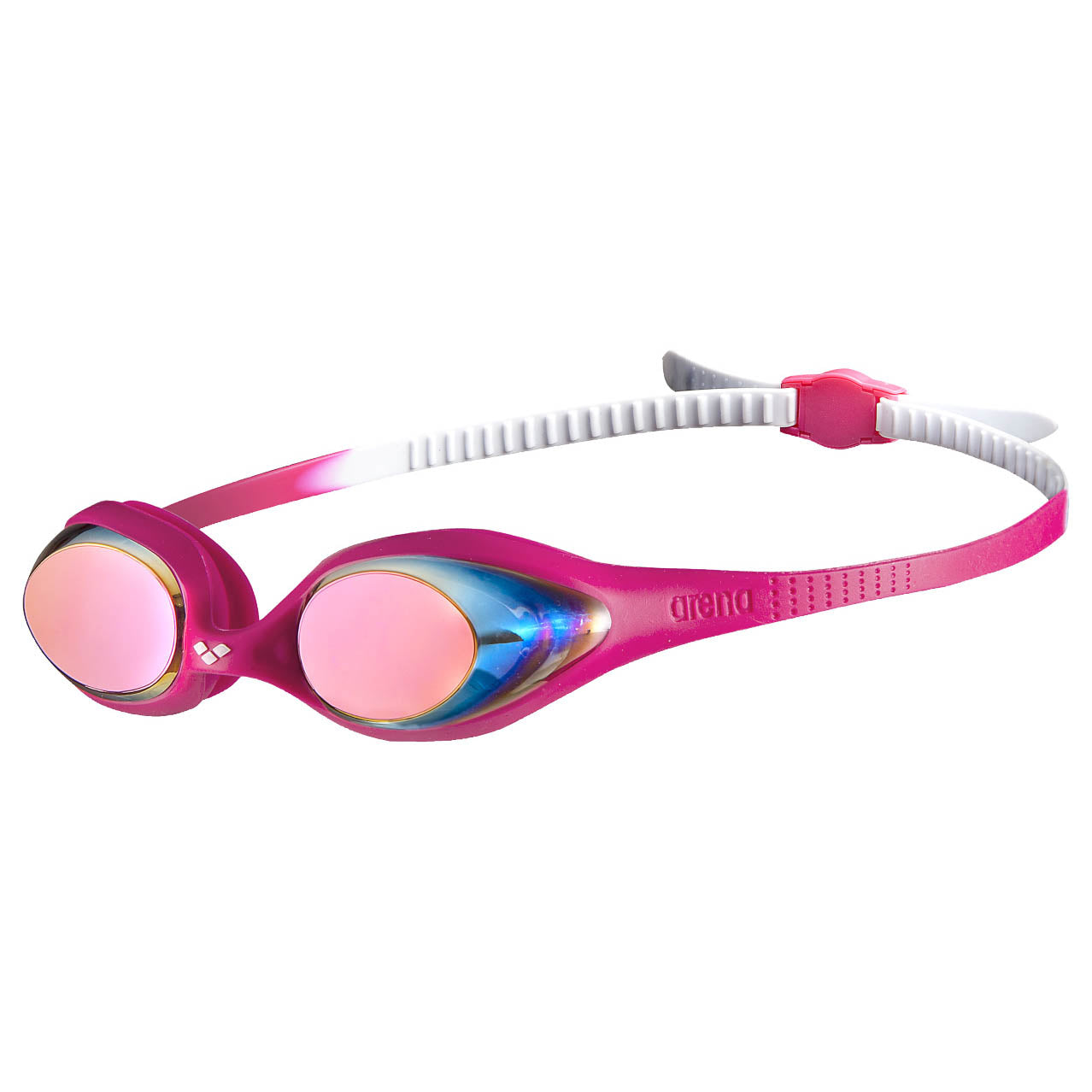 Arena Spider JR Mirror White-Pink-Fuchsia