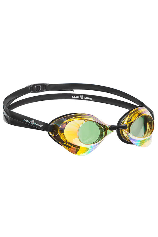 Madwave Turbo Racer II Rainbow Mirror Goggle Yellow