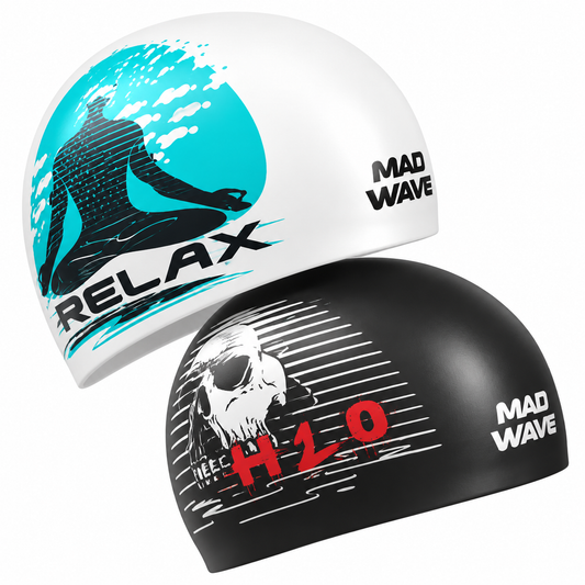 Mad Wave Reversible Silicone Swim Cap