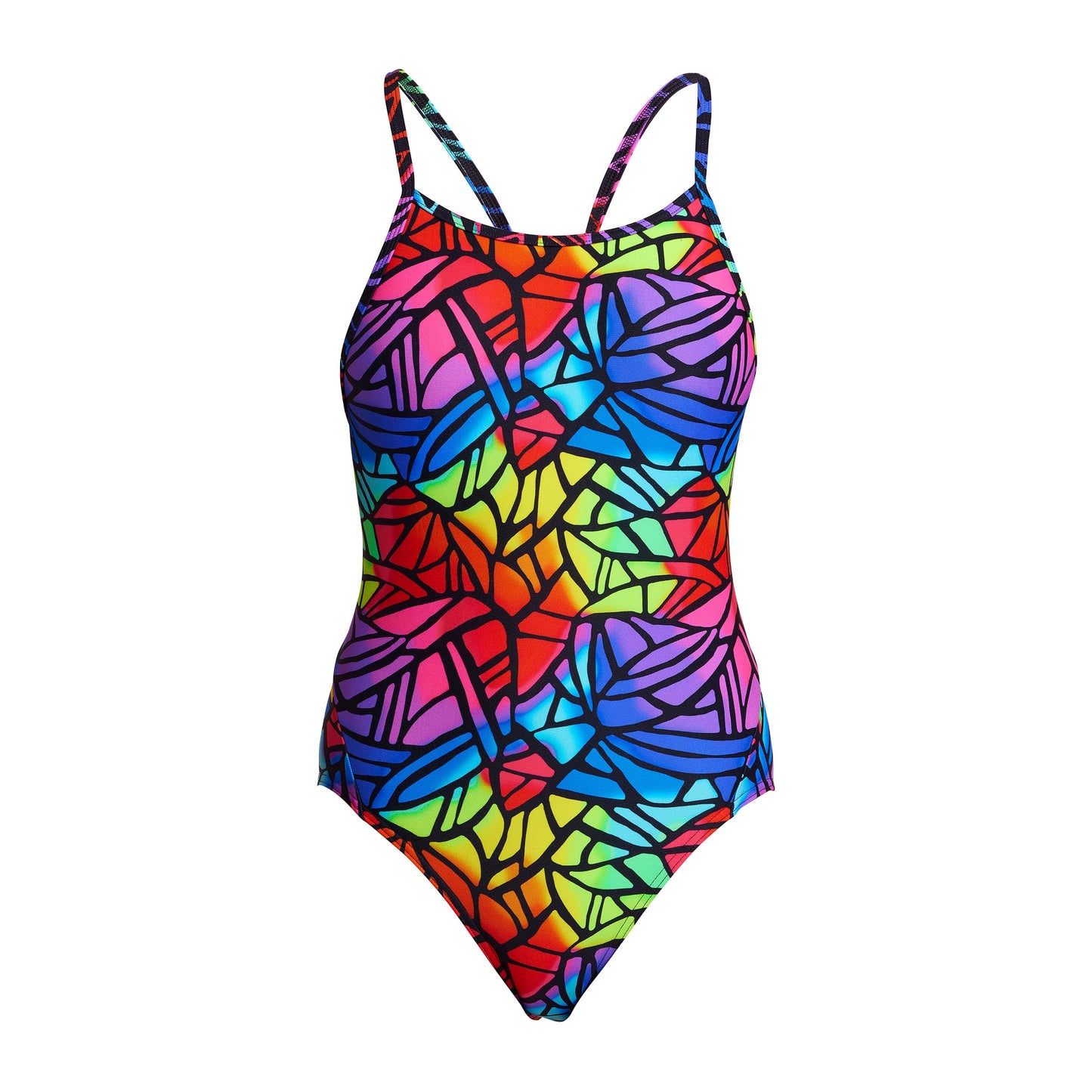 Funkita Diamond Back One Piece Girls   Cabbage Patch