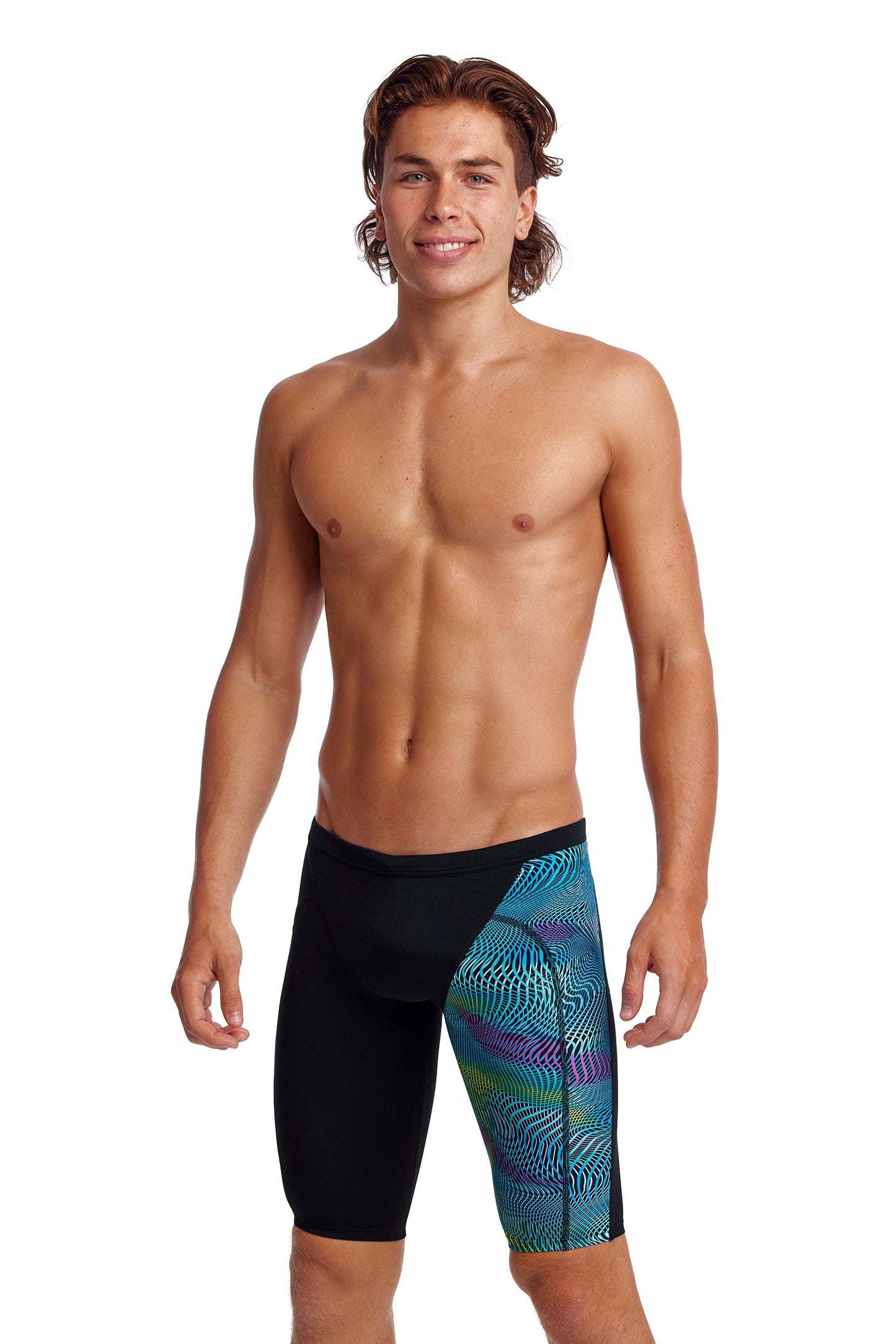 Funky Trunks Men's Training Jammers Wires Crossed