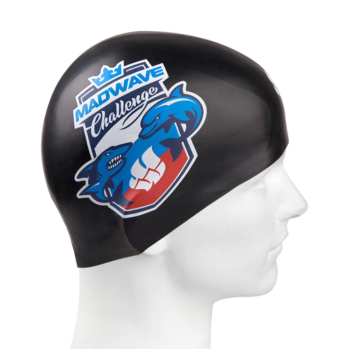 Madwave Swim Cap MW Challenge Black