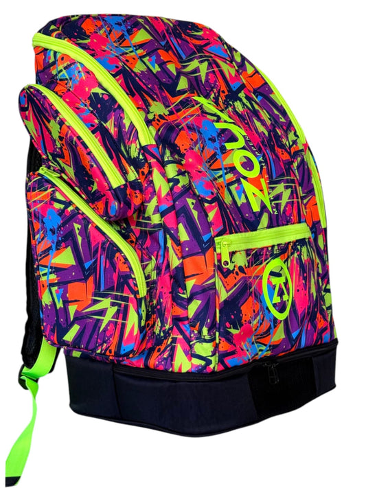 Zoya Aqua Backpack  PURPLE & GREEN 2026