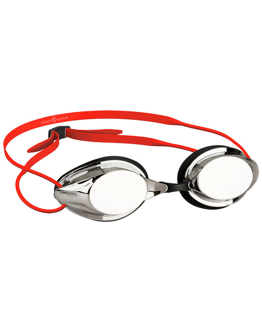 Madwave Streamline Mirrored Goggle Red Metalic