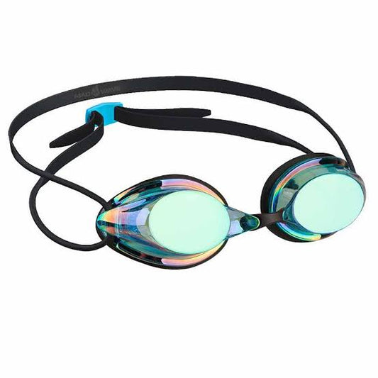 Madwave Streamline Rainbow Mirrored Goggle Blue/Black