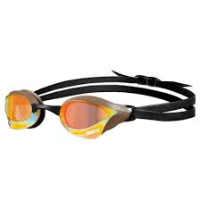 Arena Cobra Core Swipe Mirror Yellow.Copper-Choco