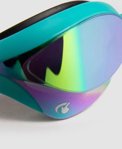 Arena Cobra Ultra Swipe Mirror  EMERALD-PEACOCK