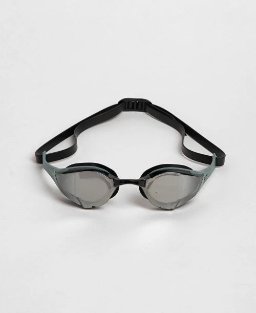 Arena Cobra Edge Swipe Mirror Goggles Silver Sage Black