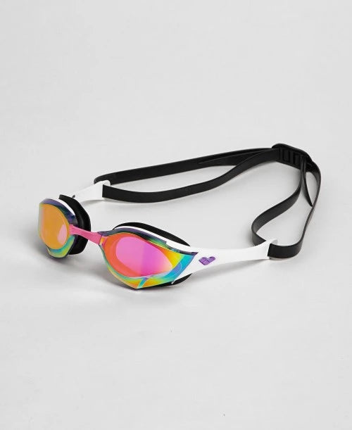 Arena Cobra Edge Swipe Mirror Goggles Violet White Black