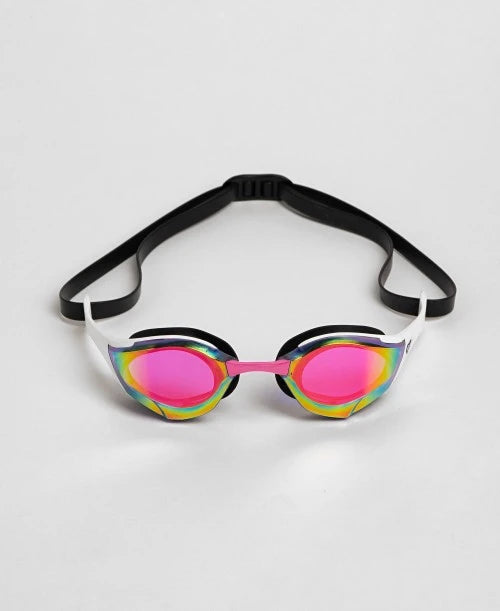 Arena Cobra Edge Swipe Mirror Goggles Violet White Black