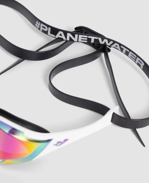 Arena Cobra Edge Swipe Mirror Goggles Violet White Black