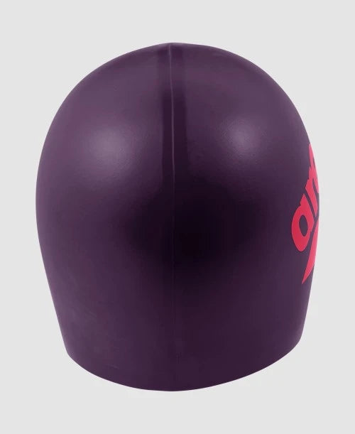 Arena swimcap Big Logo Cap PLUM-BRIGHT_CORAL