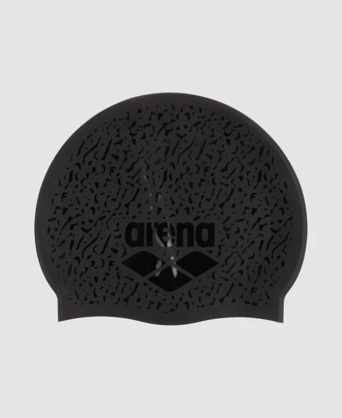 Arena swimcap Shine BLACK-PLUM