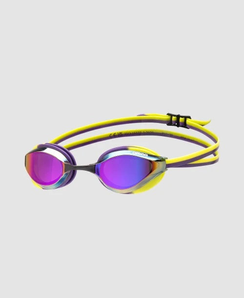 Arena Python Mirror Goggle Violet Plum Artic Lime