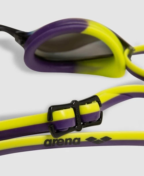 Arena Python Mirror Goggle Violet Plum Artic Lime
