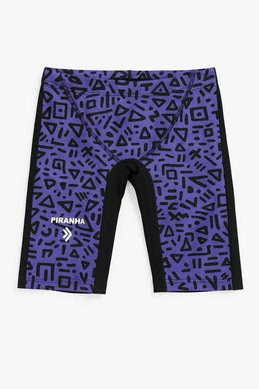 Piranha swimsuit jammer Doddles Purple/Black